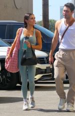 JENNA JOHNSON Arrives at Dancing With The Stars Rehearsals in Los Angeles 10/10/2024