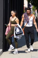 JENNA JOHNSON Leaves Dancing With The Stars Rehearsal Studio in Los Angeles 10/14/2024