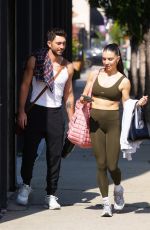 JENNA JOHNSON Leaves Dancing With The Stars Rehearsal Studio in Los Angeles 10/14/2024