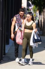 JENNA JOHNSON Leaves Dancing With The Stars Rehearsal Studio in Los Angeles 10/14/2024