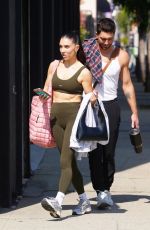 JENNA JOHNSON Leaves Dancing With The Stars Rehearsal Studio in Los Angeles 10/14/2024
