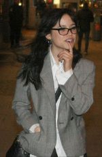 JENNA ORTEGA Arrives at The Abbey Theatre in Dublin 10/20/2024