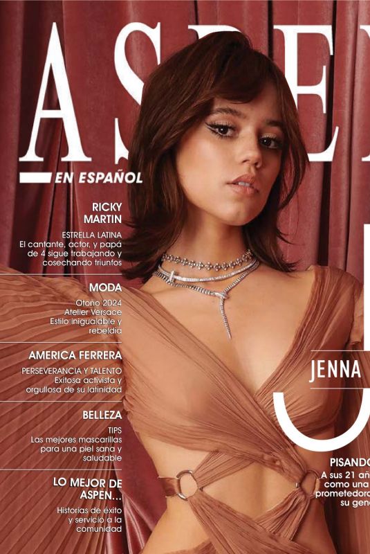 JENNA ORTEGA in Aspen Magazine, Summer 2024