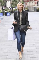 JENNI FALCONER Leaves Global Studios Smooth FM in London 10/22/2024