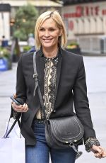 JENNI FALCONER Leaves Global Studios Smooth FM in London 10/22/2024