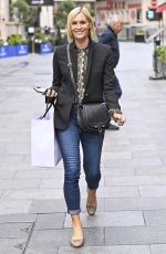 JENNI FALCONER Leaves Global Studios Smooth FM in London 10/22/2024