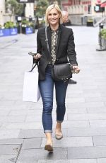 JENNI FALCONER Leaves Global Studios Smooth FM in London 10/22/2024