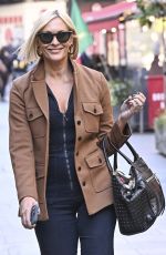 JENNI FALCONER Leaves Smooth FM Studio in London 10/04/2024