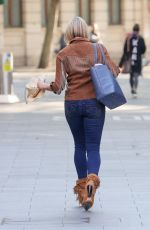 JENNI FALCONER Leaves Smooth Radio in London 10/11/2024