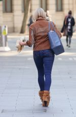 JENNI FALCONER Leaves Smooth Radio in London 10/11/2024
