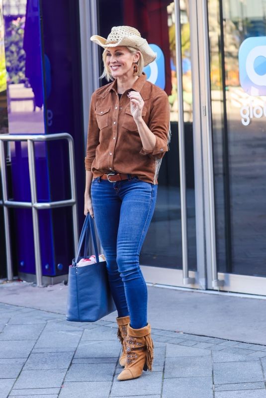 JENNI FALCONER Leaves Smooth Radio in London 10/11/2024