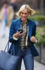JENNI FALCONER Leaves Smooth Radio Studios in London 10/28/2024