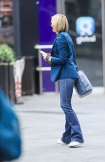 JENNI FALCONER Leaves Smooth Radio Studios in London 10/28/2024