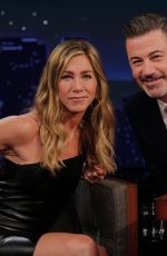 JENNIFER ANISTON at Jimmy Kimmel Live 10/02/2024