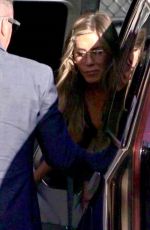 JENNIFER ANISTON Heading to Jimmy Kimmel Live in Hollywood 10/02/2024