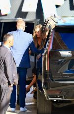 JENNIFER ANISTON Heading to Jimmy Kimmel Live in Hollywood 10/02/2024