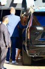 JENNIFER ANISTON Heading to Jimmy Kimmel Live in Hollywood 10/02/2024