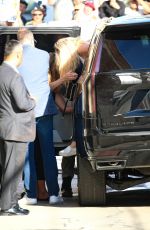 JENNIFER ANISTON Heading to Jimmy Kimmel Live in Hollywood 10/02/2024