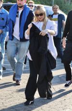 JENNIFER LAWRENCE and Cooke Maroney Arrives at Dodgers World Series in Los Angeles 10/25/2024
