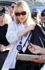 JENNIFER LAWRENCE and Cooke Maroney Arrives at Dodgers World Series in Los Angeles 10/25/2024