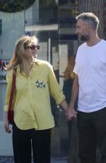 JENNIFER LAWRENCE Shares a Sweet PDA Moment with Cooke Maroney in Studio City 10/19/2024