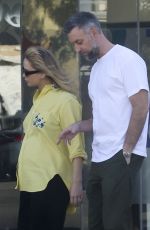 JENNIFER LAWRENCE Shares a Sweet PDA Moment with Cooke Maroney in Studio City 10/19/2024
