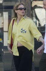 JENNIFER LAWRENCE Shares a Sweet PDA Moment with Cooke Maroney in Studio City 10/19/2024