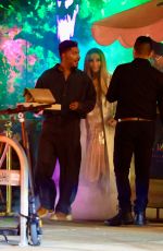 JENNIFER LOPEZ and Her Vocal Coach Enjoy Family Dinner in West Hollywood 10/26/2024