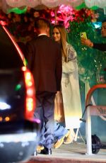 JENNIFER LOPEZ and Her Vocal Coach Enjoy Family Dinner in West Hollywood 10/26/2024