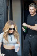 JENNIFER LOPEZ Leaves a Studio in Hollywood 10/25/2024