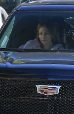 JENNIFER LOPEZ Out Driving in Brentwood 10/29/2024