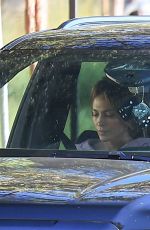 JENNIFER LOPEZ Out Driving in Brentwood 10/29/2024