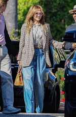 JENNIFER LOPEZ Out for Lunch with a Friend in Beverly Hills 10/22/2024