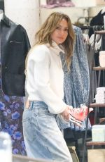 JENNIFER LOPEZ Out Shopping with Her Daughter Emme at American Rag in Los Angeles 10/30/2024