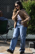 JESSICA ALBA Arrive at Her Daughter