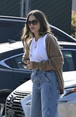 JESSICA ALBA Arrive at Her Daughter
