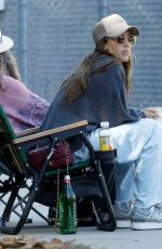 JESSICA ALBA Arrives at a Tennis Match for Her Daughter in Los Angeles 10/10/2024