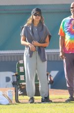 JESSICA ALBA at Her Son Soccer Practice in Beverly Hills 10/26/2024