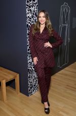 JESSICA ALBA at North American Debut of Diane von Furstenberg: Woman Before Fashion in Los Angeles 10/15/2024