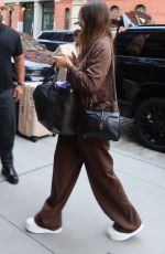 JESSICA ALBA Out and About in New York 10/04/2024