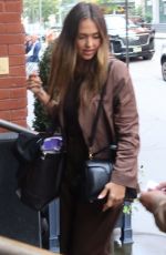 JESSICA ALBA Out and About in New York 10/04/2024