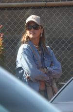 JESSICA ALBA Supports Her Daughter on Tennis Court in Marina Del Rey 09/30/2024