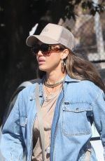 JESSICA ALBA Supports Her Daughter on Tennis Court in Marina Del Rey 09/30/2024