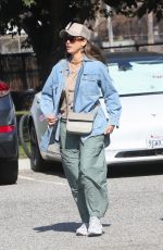 JESSICA ALBA Supports Her Daughter on Tennis Court in Marina Del Rey 09/30/2024