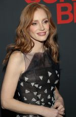JESSICA CHASTAIN at Sunset Blvd Opening Night Broadway at St. James Theatre in New York 10/20/2024