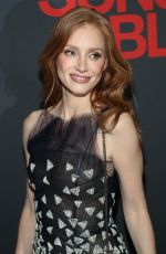 JESSICA CHASTAIN at Sunset Blvd Opening Night Broadway at St. James Theatre in New York 10/20/2024