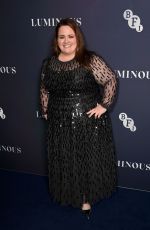 JESSICA GUNNING at BFI London Film Festival Luminous Gala 2024 at The Roundhouse 10/01/2024