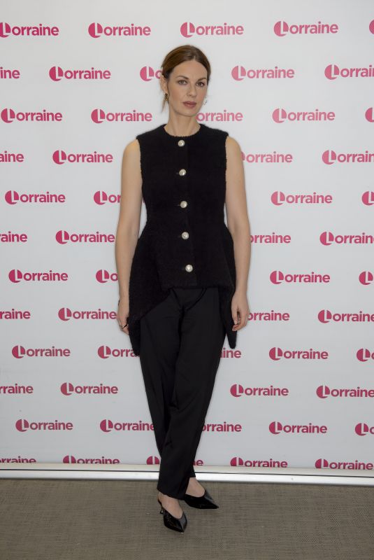 JESSICA RAINE at Lorraine TV Show in London 10/23/2024
