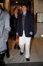 JESSIE BUCKLEY Arrives at Miu Miu Afterparty in Paris 10/01/2024