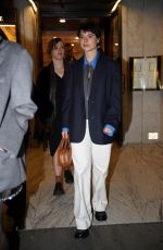 JESSIE BUCKLEY Arrives at Miu Miu Afterparty in Paris 10/01/2024